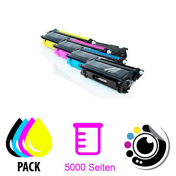Kompatiblel Packung 4 x Toner Brother TN135 / TN130