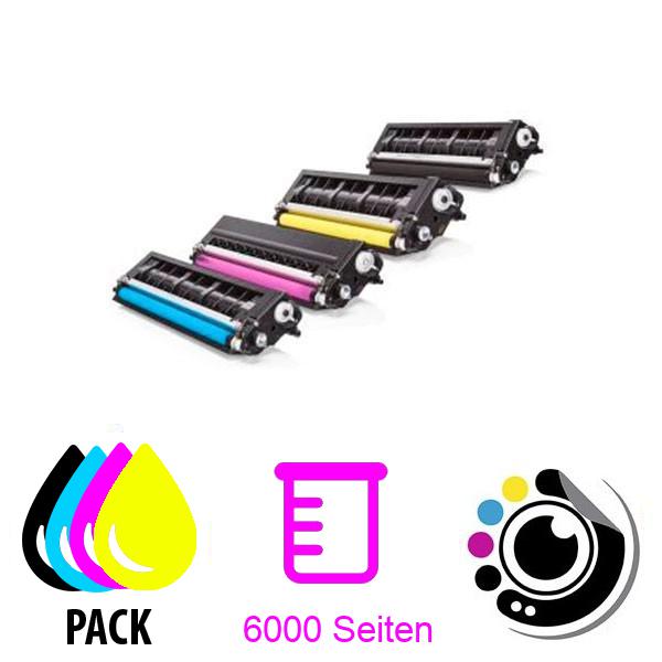 4er-Pack Kompatible Toner Brother TN-325 / TN-320
