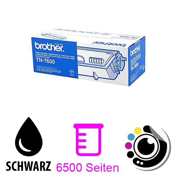 Original Brother Toner TN-7600 Schwarz