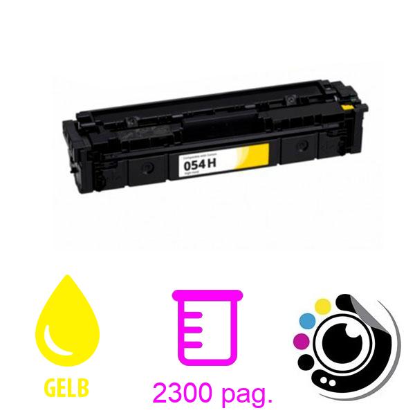 Kompatibel Toner Canon 054H Amarillo 3025C002 / 3021C002