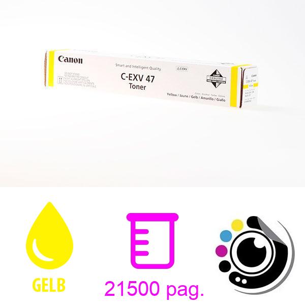 Original Canon Toner C-EXV47 gelb 8519B002