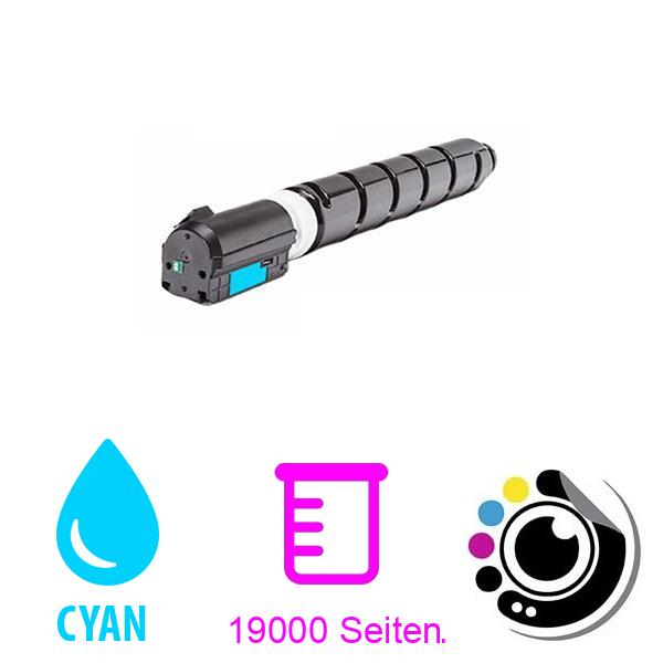 Kompatibel Toner Canon CEXV49 / C-EXV49 cyan 8525B002