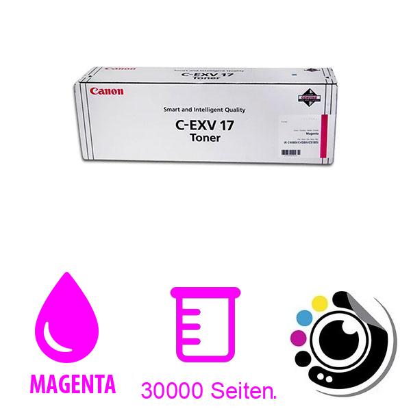Original Canon Toner C-EXV17 magenta 0260B002