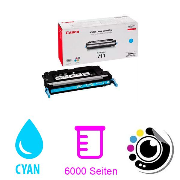 Original Canon Toner 711 cyan 1659B002AA