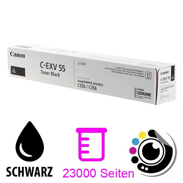 Original Canon Toner C-EXV 55 Schwarz 2182C002