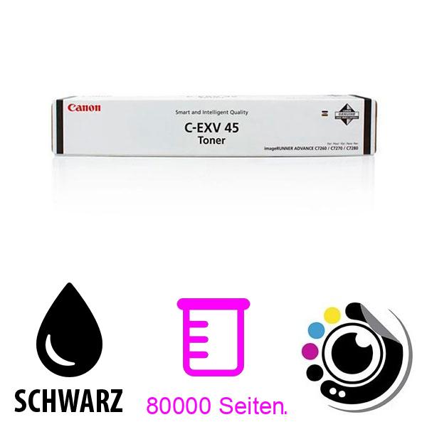 Original Canon Toner C-EXV45 Schwarz 6942B002