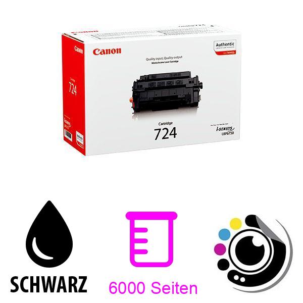 Original Canon Toner 724 schwarz 3481B002