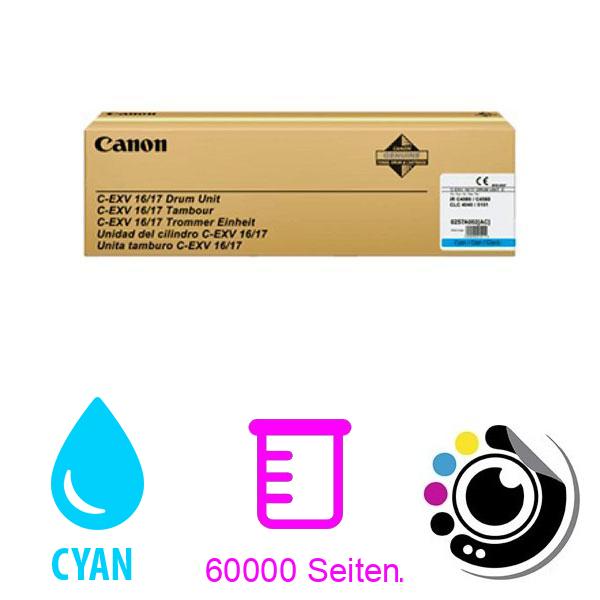 Originale Trommel Canon C-EXV 16 / 17 cyan 0257B002AA