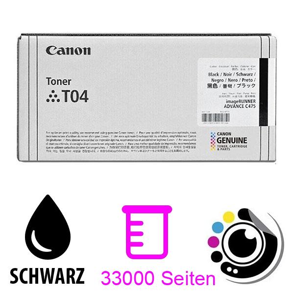 Original Toner Canon T04 Schwarz 2980C001