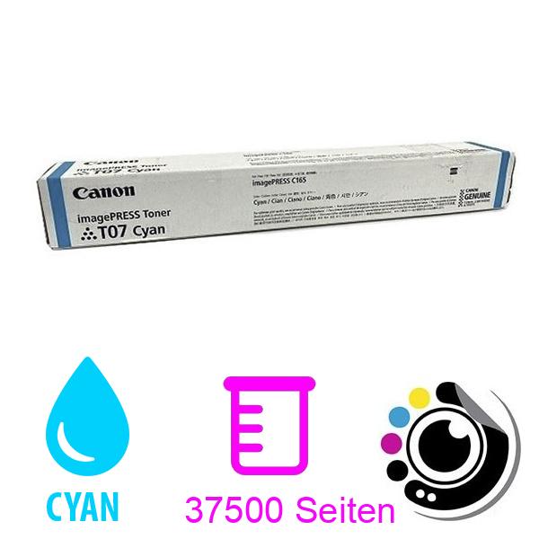 Original Toner Canon T07 Cyan