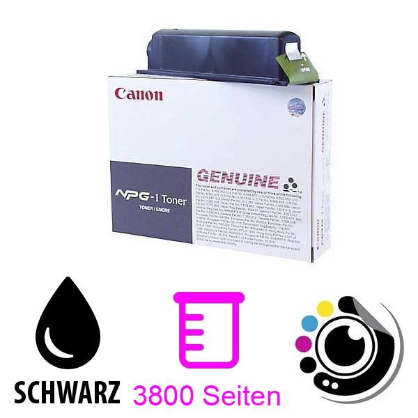 Original Toner Canon NPG1 Schwarz 1372A005AA