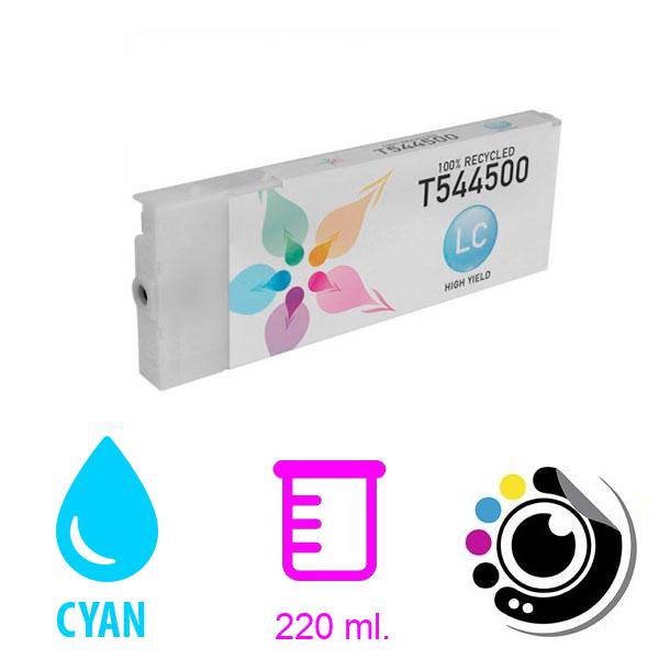 Kompatible Tintenpatronen ZU Epson T5445 / T544500 / C13T544500 cyan Licht Epson Stylus Pro 4000 / 7600 / 9600