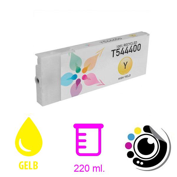 Kompatible Tintenpatronen Epson T5444 / T544400 / C13T544400 gelb Epson Stylus Pro 4000 / 7600 / 9600