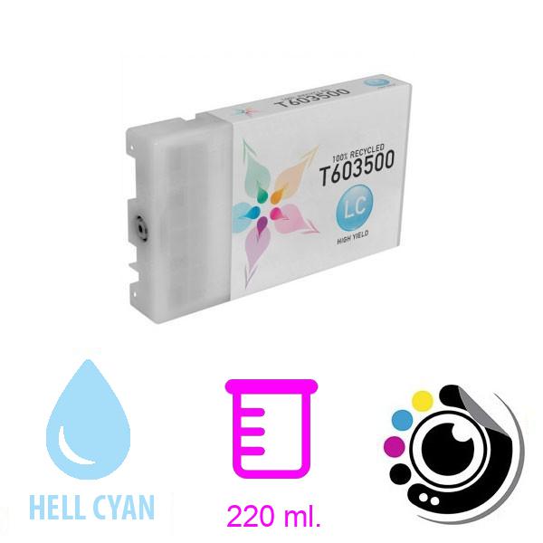 Kompatibel Druckerpatronen Epson T6035 cyan Licht C13T603500