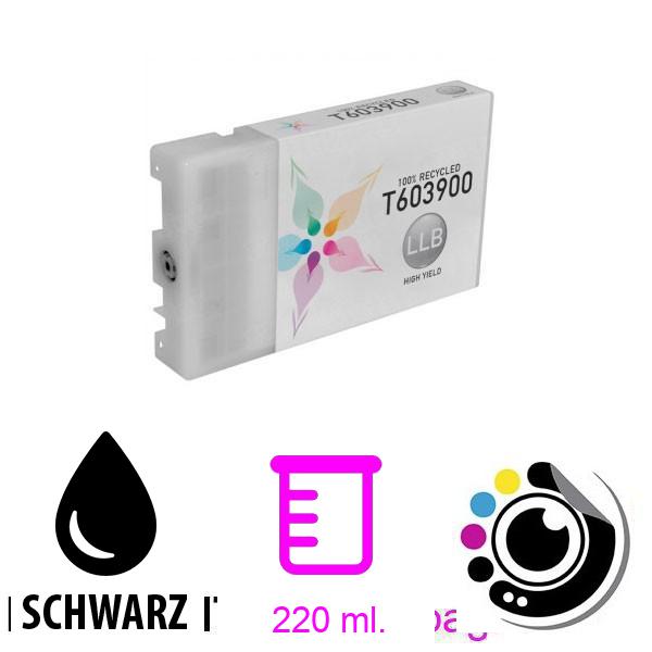 Kompatibel Druckerpatronen Epson T6039 schwarz Licht Licht C13T603900