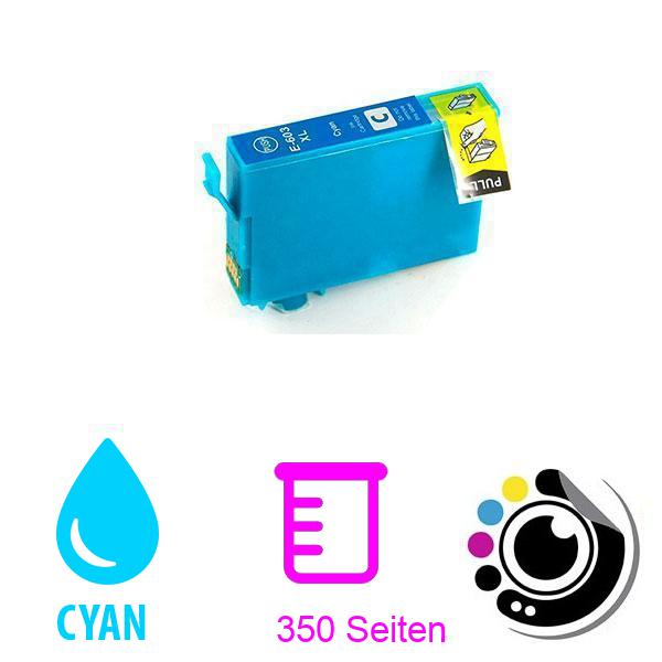 Druckerpatronen Kompatibel Epson 603XL / T03A2 / T03U2 cyan C13T03A24010 / C13T03U24010 XP2100, XP2105, XP3100, XP3105, XP4