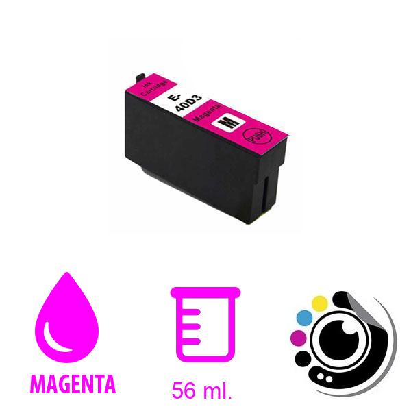 Kompatibel Patrone Epson T40D3 Magenta C13T40D340 / C13T40C340