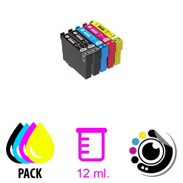 Kompatible Patrone Epson 604XL Pack von 5 C13T10H64010