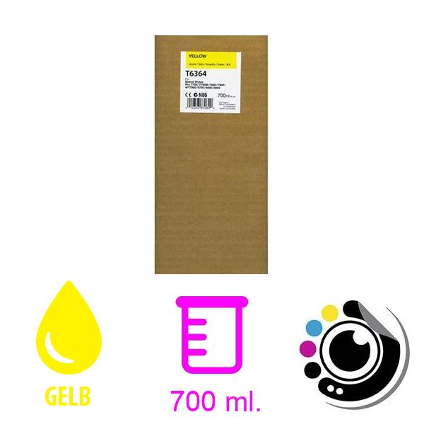Original Patrone Epson T6364 gelb C13T636400