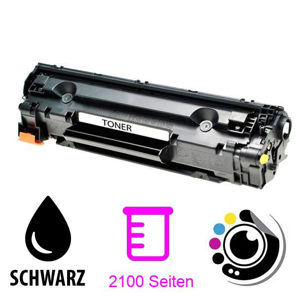 Kompatible Tonerkartusche HP CE285A / 85A, Toner Schwarz