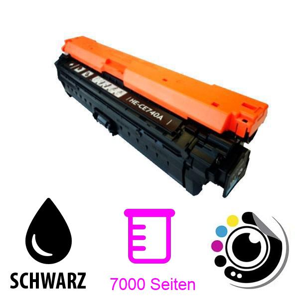 Kompatibler Toner HP CE740A / 307A Schwarz