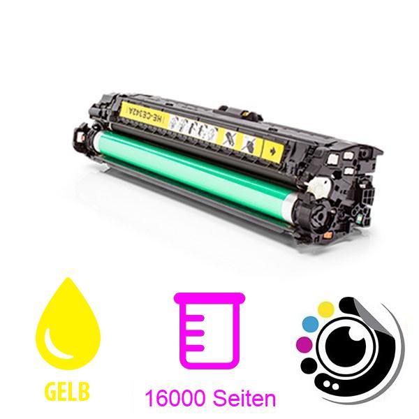 Kompatibler Toner HP CE342A / 651A Gelb