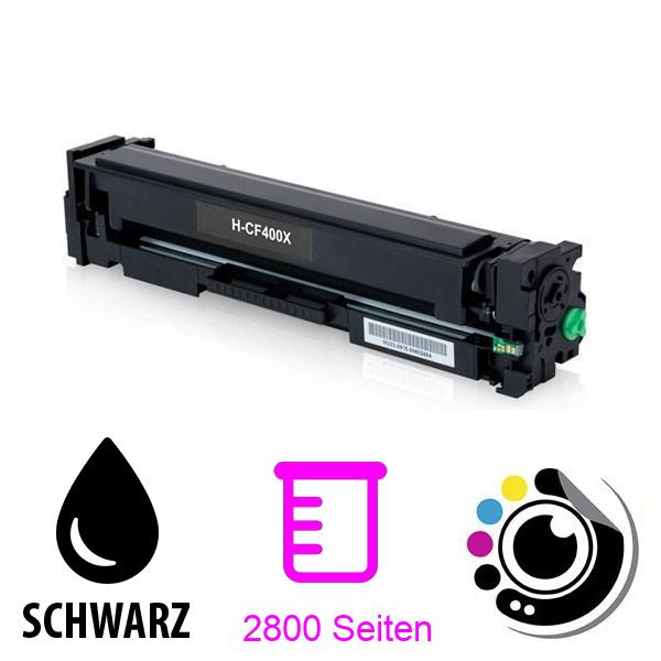 Kompatibler Toner HP CF400X / CF400A Schwarz 201X / 201A