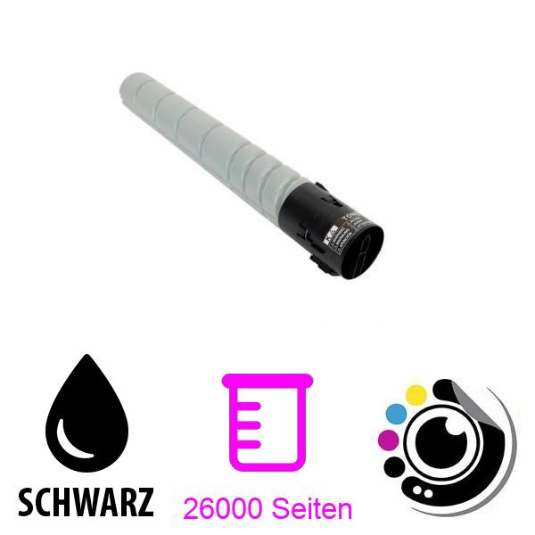 Kompatibler Toner Konica Minolta Bizhub C258 / C308 / C368 Schwarz A8DA150 / TN-324K / TN324