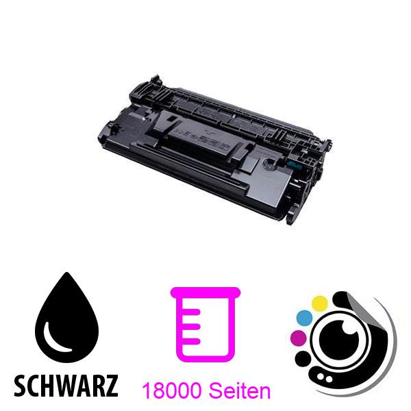 Kompatibler Toner HP CF287X / 87X schwarz