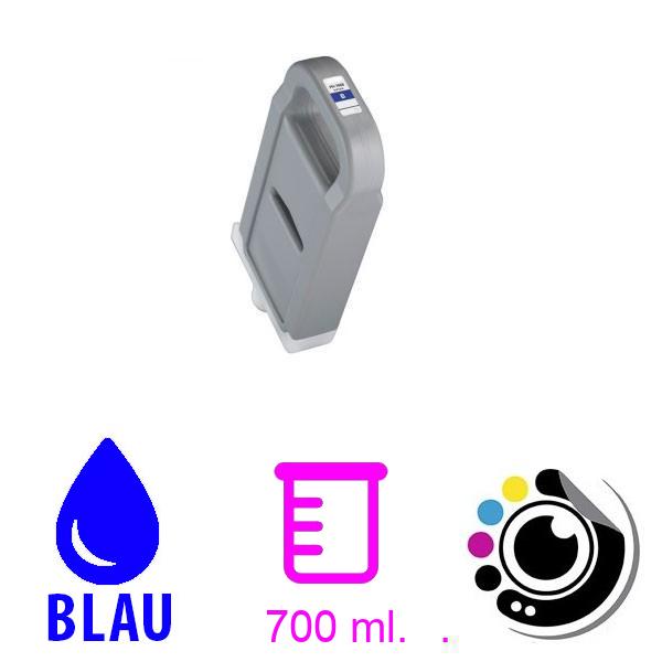Kompatibel Druckerpatronen Canon PFI706 / PFI306 Blau 6689B001 / 6665B001 PFI-706B