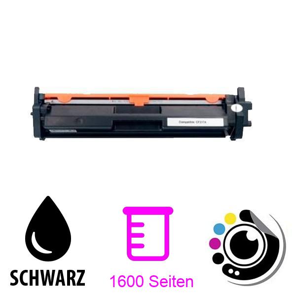 Kompatibler Toner HP CF217A / 17A Schwarz