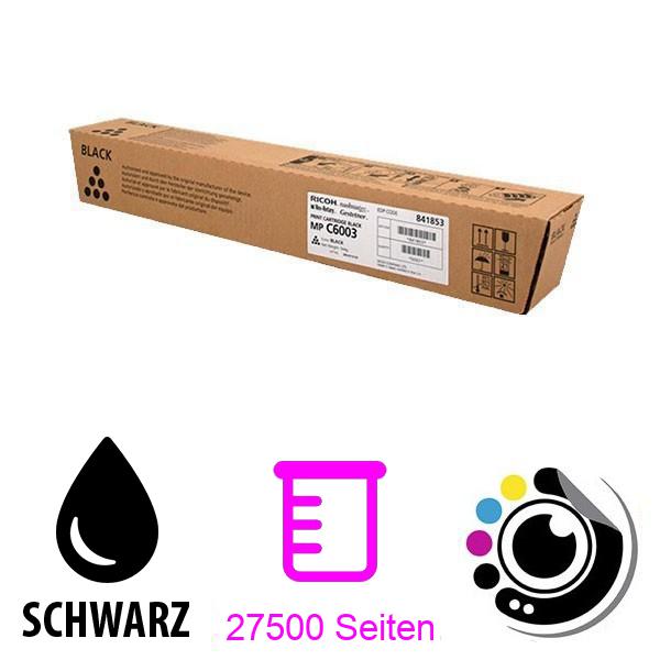Originaltoner Ricoh Aficio MP-C4503 / 5503 / 6003 - 841853 schwarz
