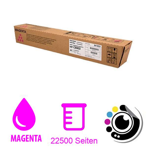 Originaltoner Ricoh MP-C4503 / 5503 / 6003 - 841855 magenta