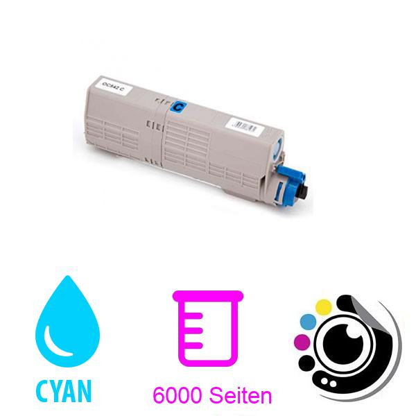 Kompatibler Toner OKI C532 / C542 / MC573 / MC563 Cyan 46490607 / 46490403