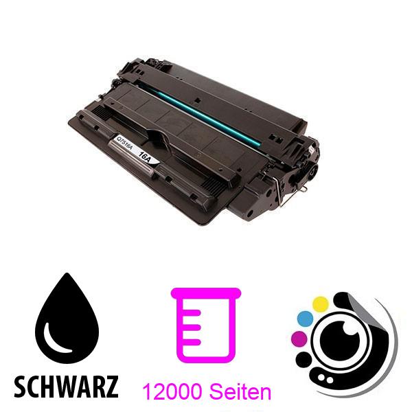 Kompatibler Toner HP 16A/ Q7516A Schwarz