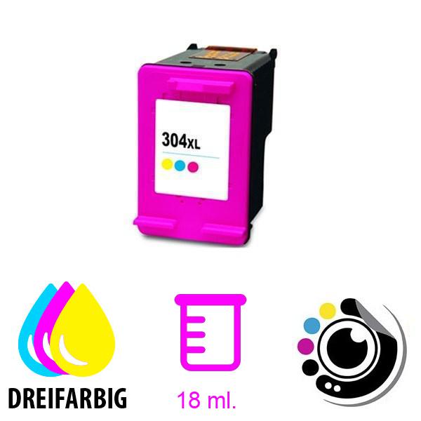 Kompatibel Druckerpatronen HP 304XL V3 Color N9K05AE / N9K07AE