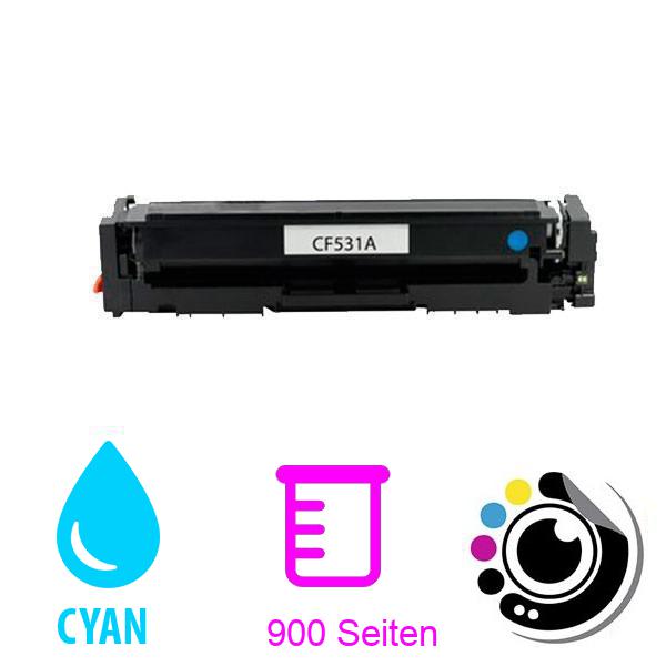 Kompatibler Toner HP CF531A / 205A Cyan HP Color LaserJet Pro M154, MFP M180, MFP M181
