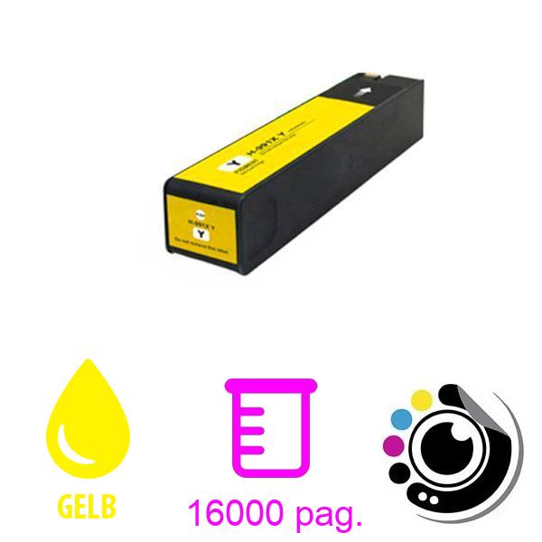 Kompatibel Patrone HP 991X / 991A Gelb M0J98AE / M0J82AE