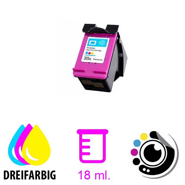 Kompatible Patrone HP 305XL Dreifarbig 3YM63AE