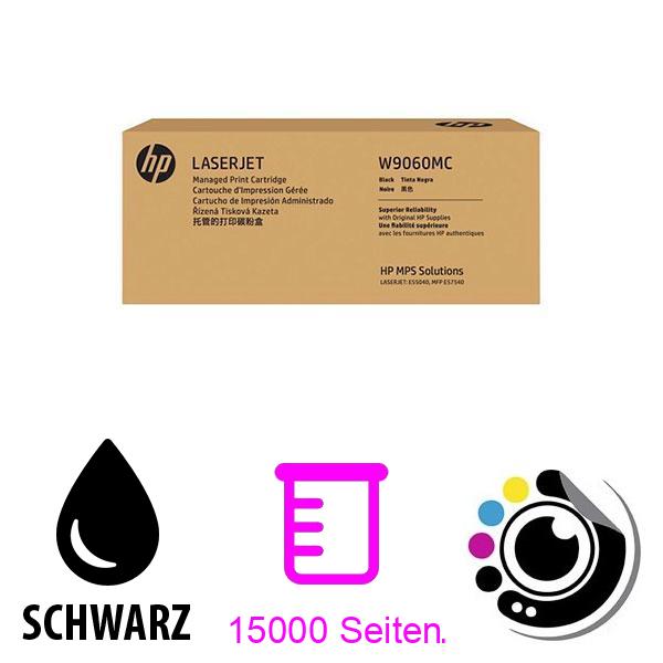 Original Toner HP W9060MC Schwarz