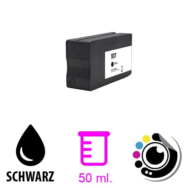 Kompatible Patrone HP 937E XL Schwarz 4S6W9NE
