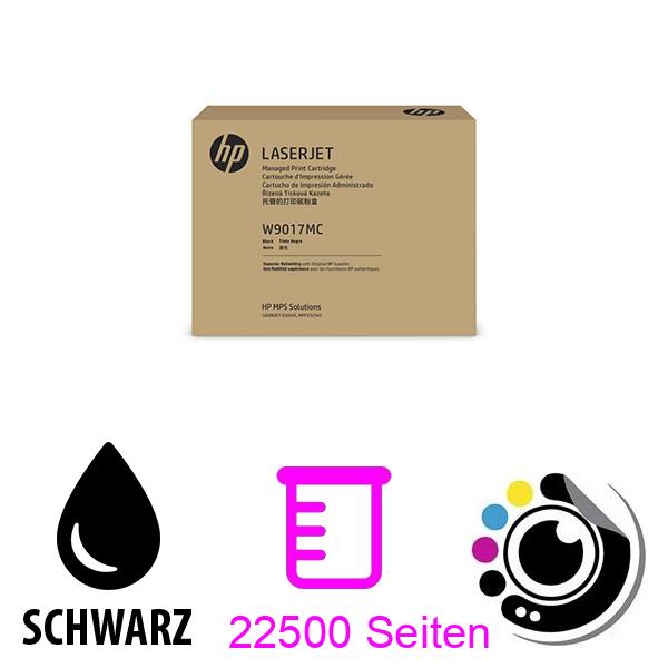 Original Toner HP W9017MC Schwarz