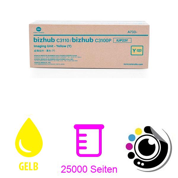 OriginalTrommel Konica Minolta Bizhub C-3110 Gelb A73308H - IUP23Y