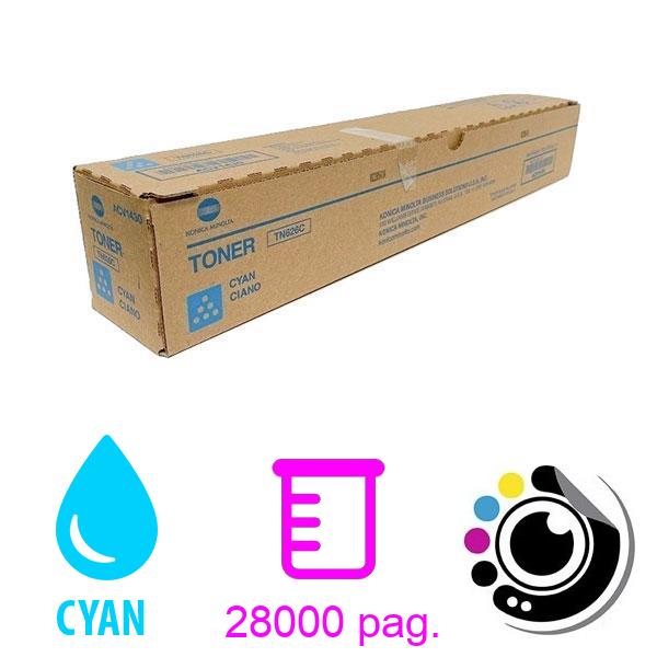 Original Toner Konica Minolta TN-626 Cyan (ACV1450)