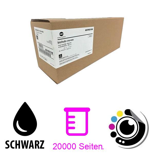 Original Toner Konica Minolta TNP46 schwarz A6VK01W