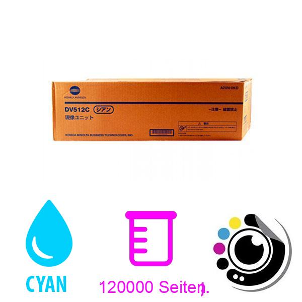 Original Entwickler Konica Minolta DV512 Cyan A2XN0KD