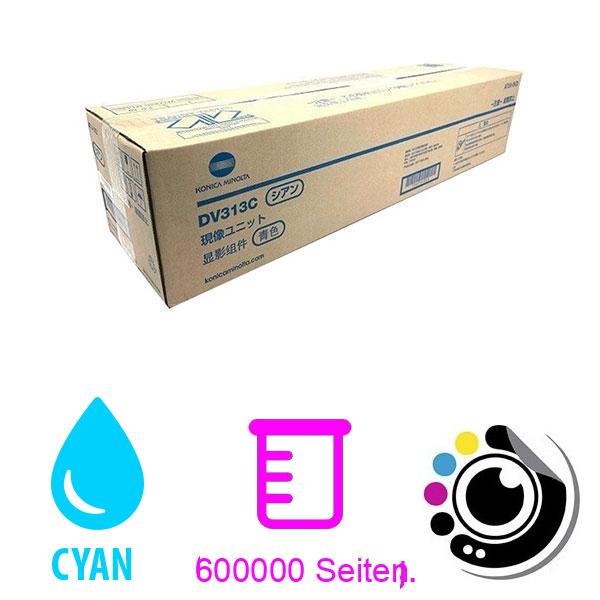 Original Developer Unit Konica Minolta DV-313 Cyan A7U40KD DV313
