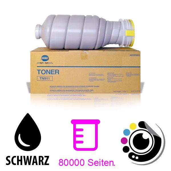 Original Toner Konica Minolta TN-911 schwarz A0YP030 / A0YP051