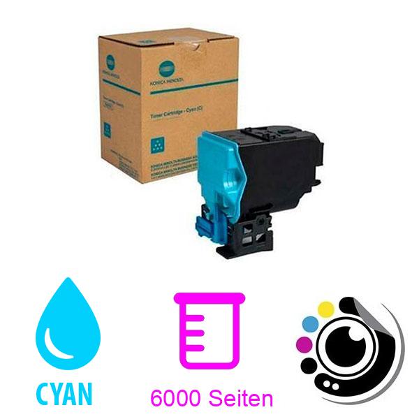 Original Toner Konica Minolta TNP-27 Cyan A0X5453