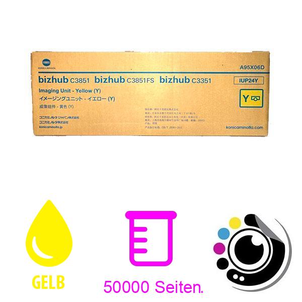 Originale Trommel Konica Minolta IUP-24 Gelb A95X06D